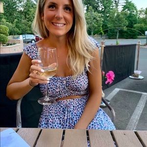 2 piece floral dress set